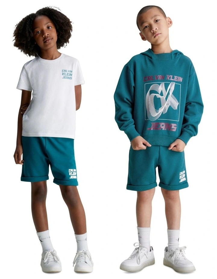 Future Monogram Shorts in Atlantic Deep