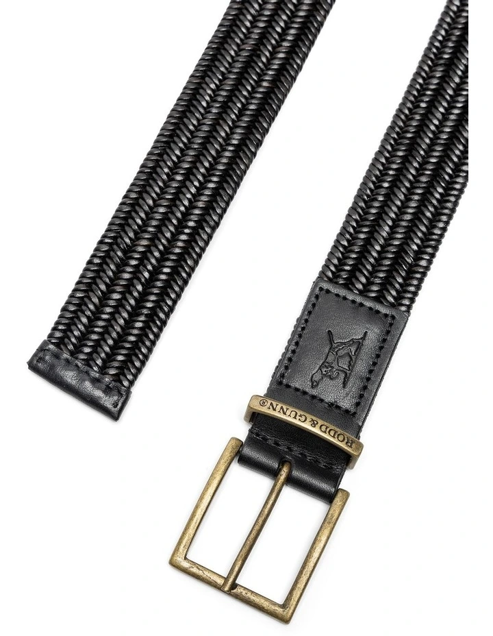 Stirling Stretch Belt in Nero