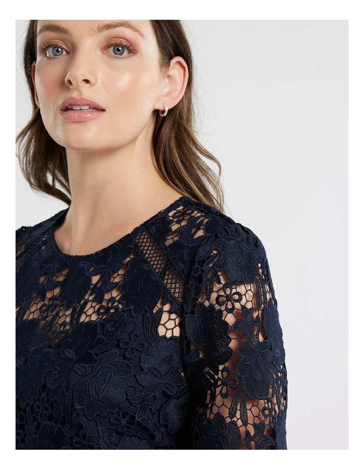 Katrina Blouse in Navy