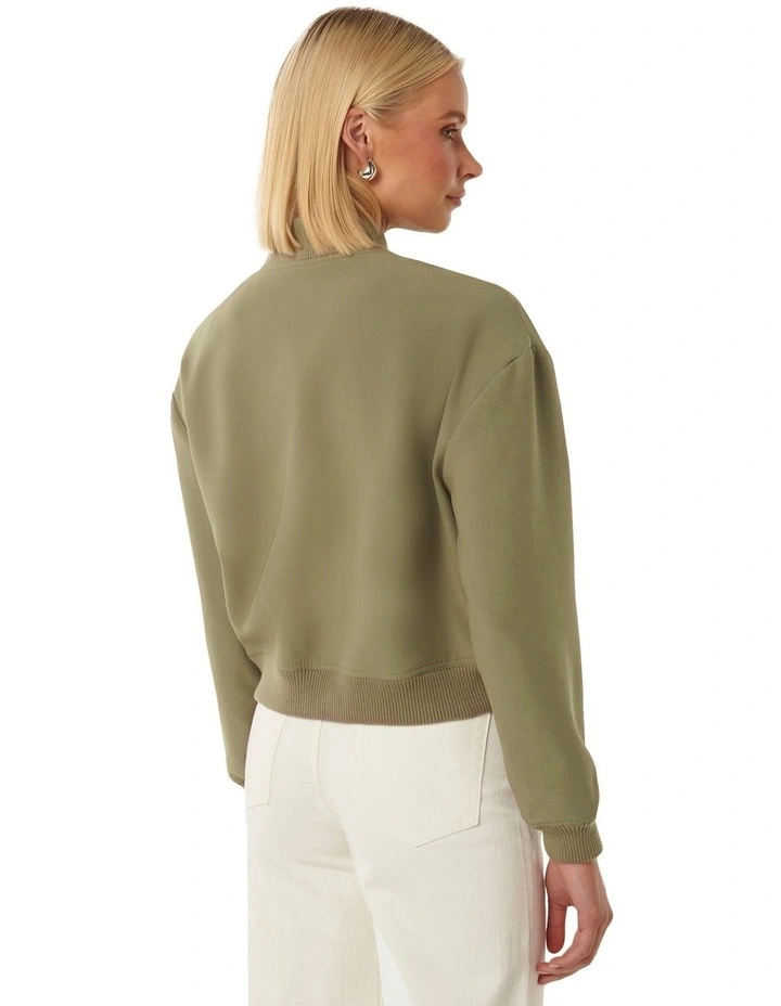 Miranda Bomber Jacket in Green