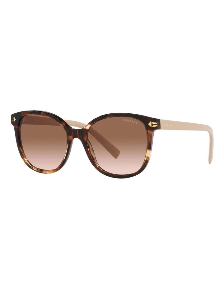 PR 22ZS Tortoise Sunglasses in Brown