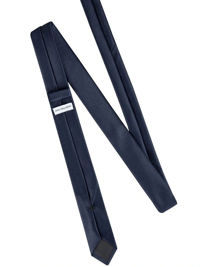 Kids Skinny Tie in Navy