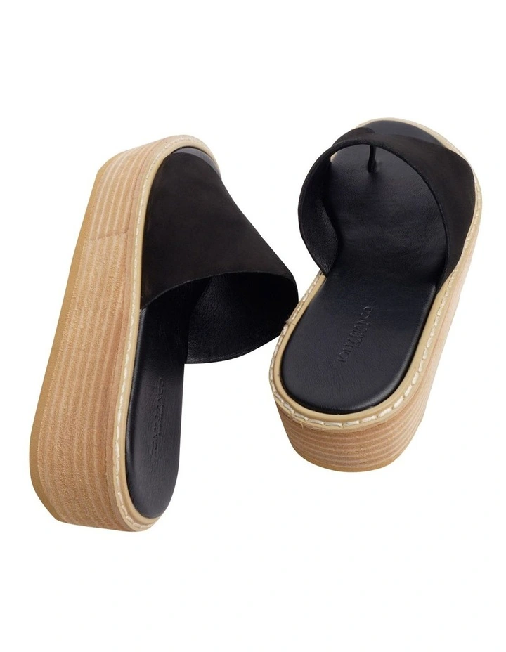 Energy Black Sandals