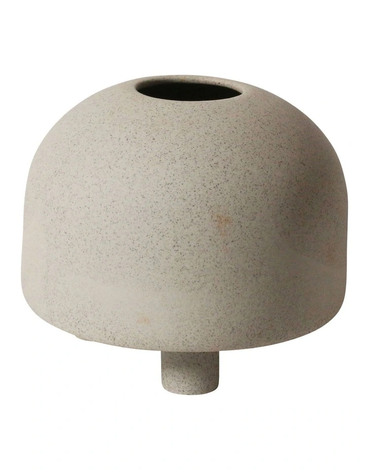 Life On Earth Turtle Vase 18x15cm in Granite