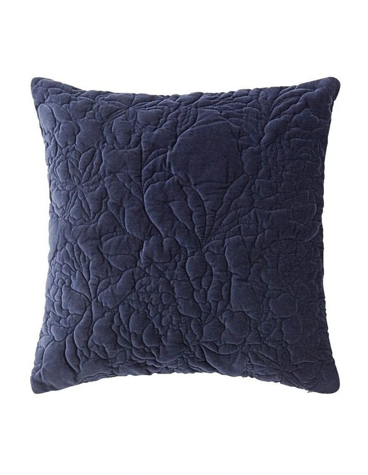 Valencia Square Cushion in Midnight