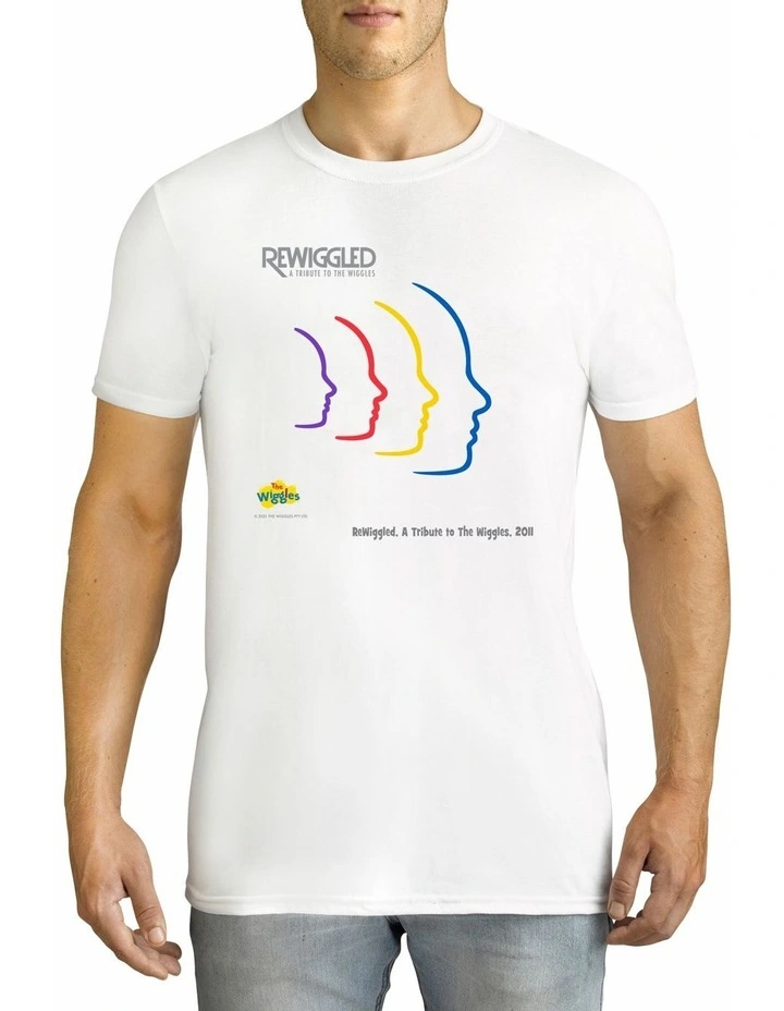 The Wiggles Rewiggled Cotton T-Shirt in White