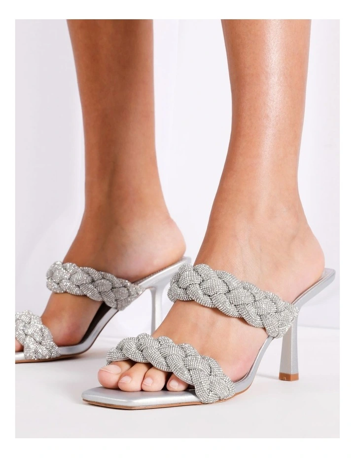 Keneddy Sandal in Silver