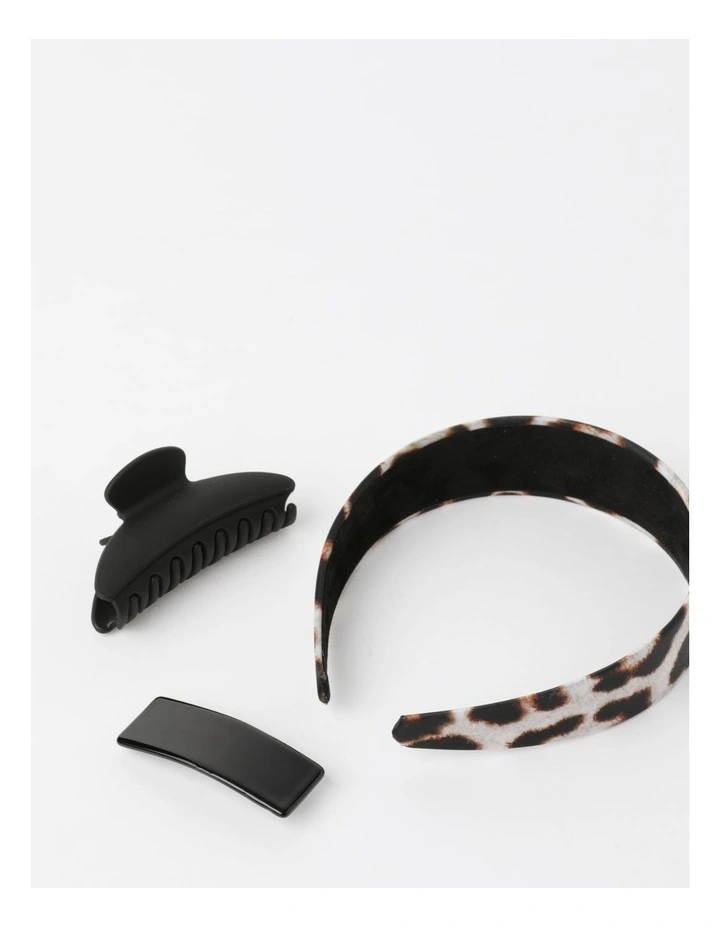 Hair Accessory Gift Pack in Black