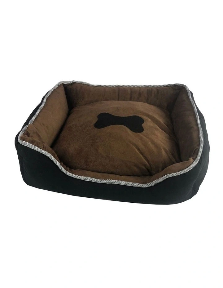 Calming Comfy Pet Bed XL in Brown