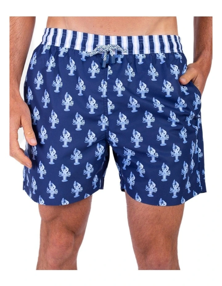 Lobster Boardshorts in Blue