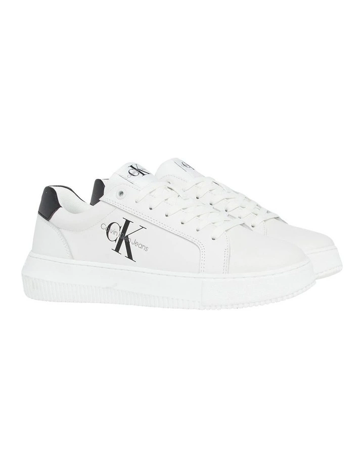 Leather Trainers in White