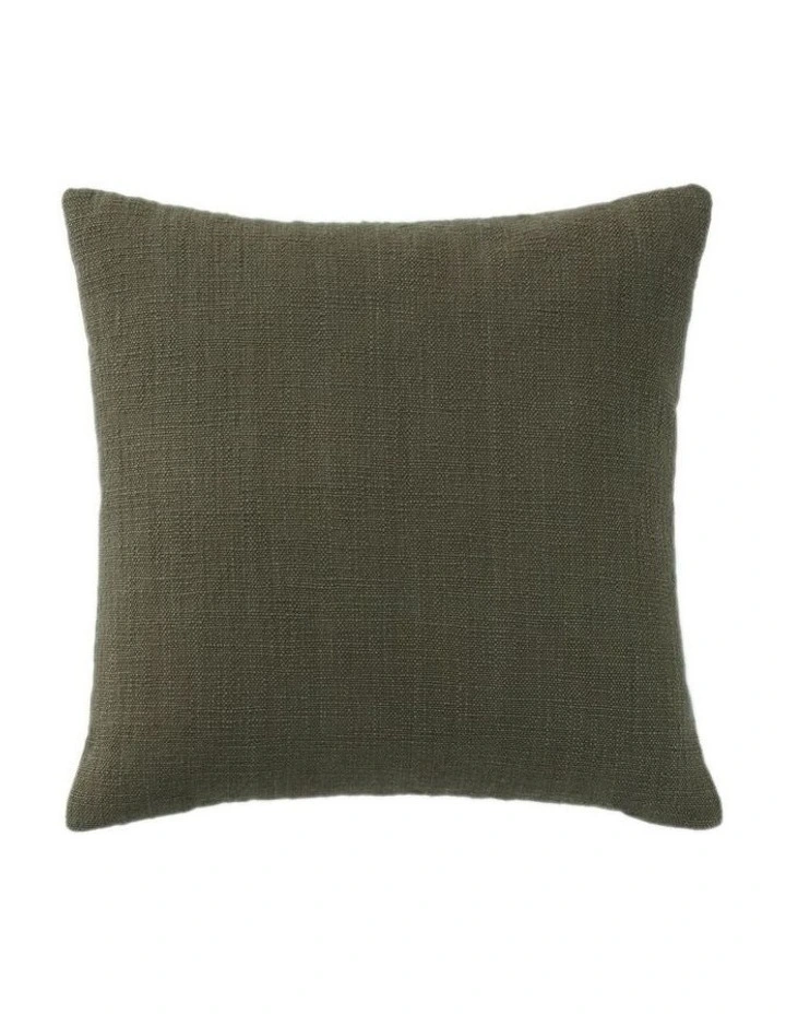 Ryer Square Cushion in Olive