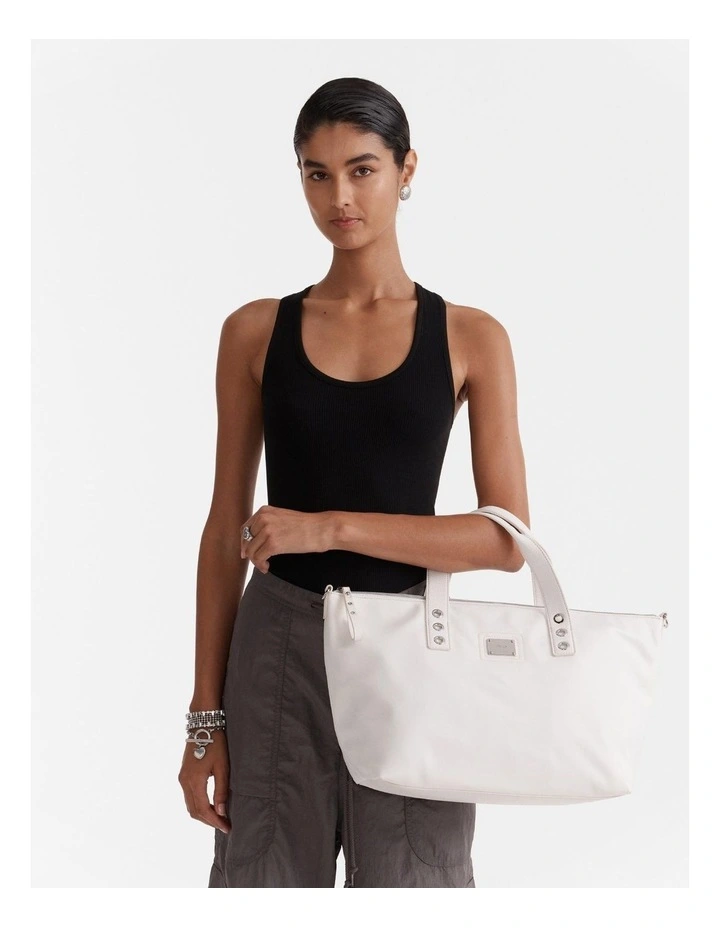 Elements Tote Bag in Off White