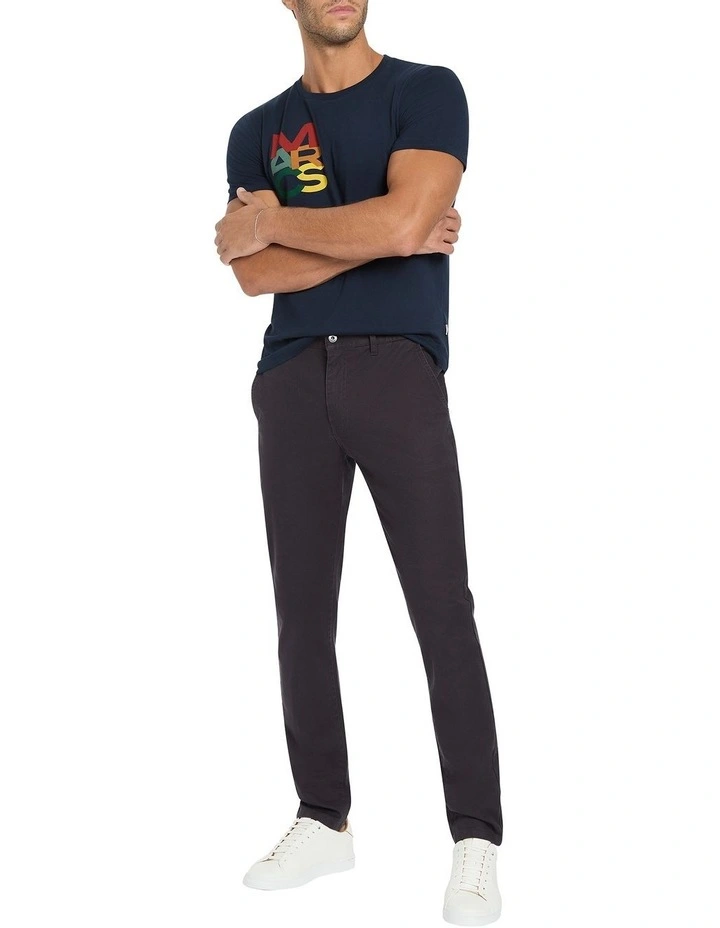 Matt Slim Fit Pant in Black