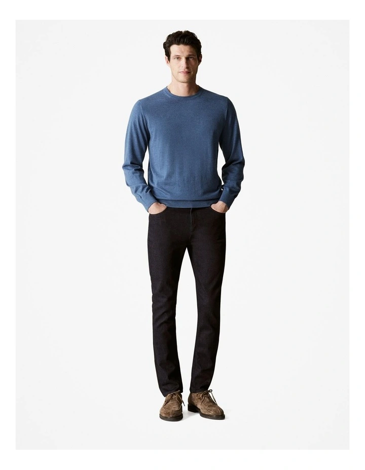 Modern Slim Dark Wash Jean in Ink Blue