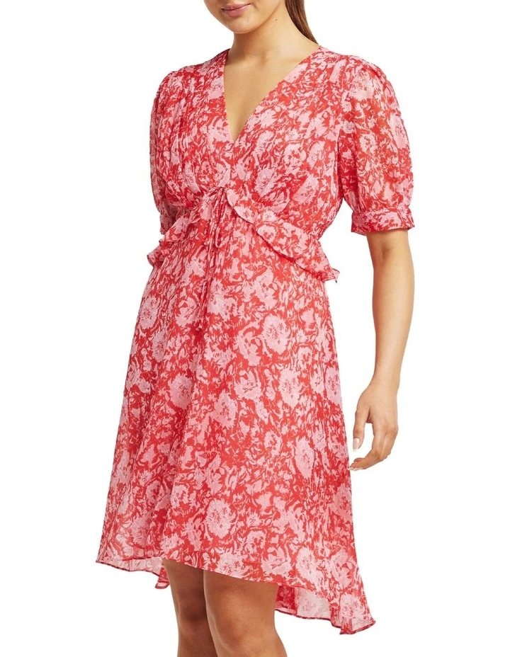 Margaret Mini Dress in Pink
