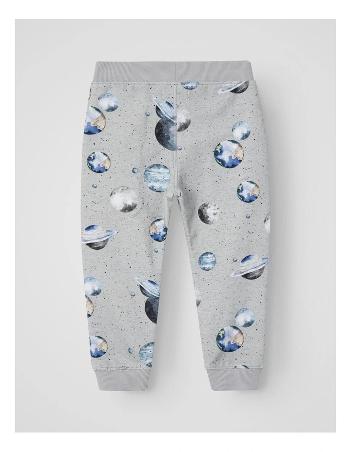 Norman Galaxy Sweat Pants in Grey Melange