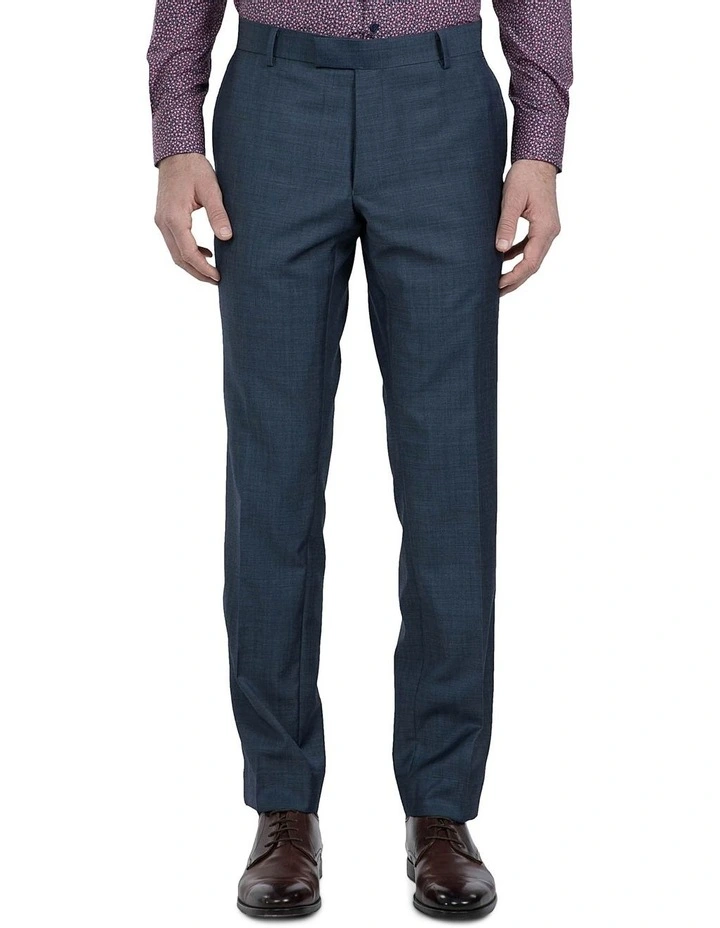Slim Fit Blue Caper Trouser FGI614