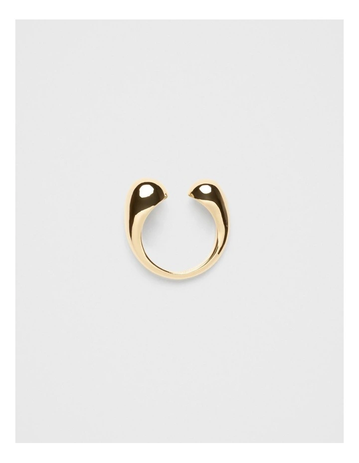 Organic Ring in Gold