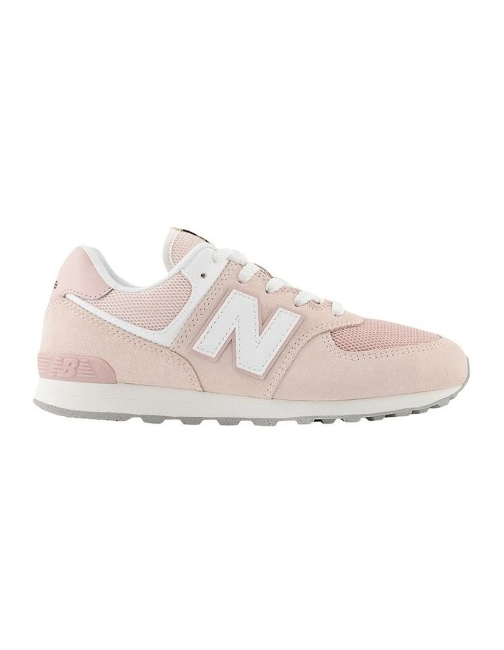 574 V1 Laces Grade School Sneakers in Pink