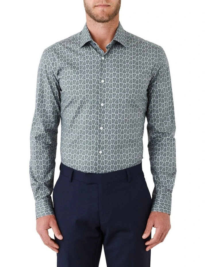 Motion Slim Fit Shirt in Green