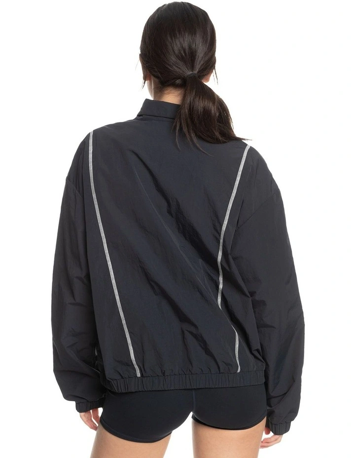 Bold Moves Windbreaker Jacket in Anthracite