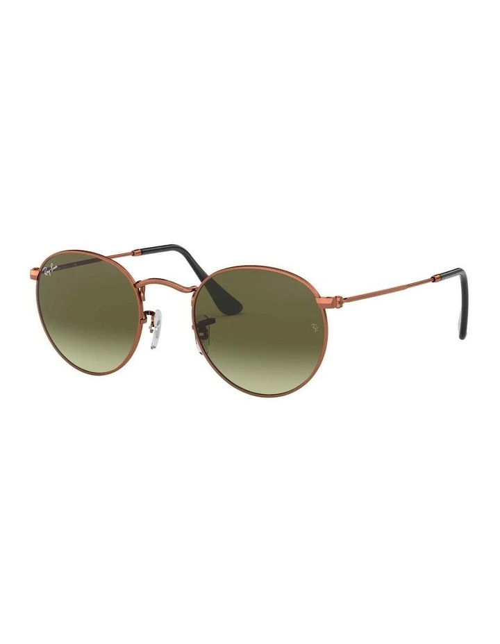 Round Metal Copper RB3447 Sunglasses