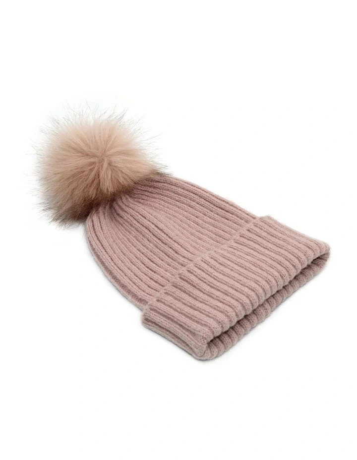 Zara Beanie in Pink