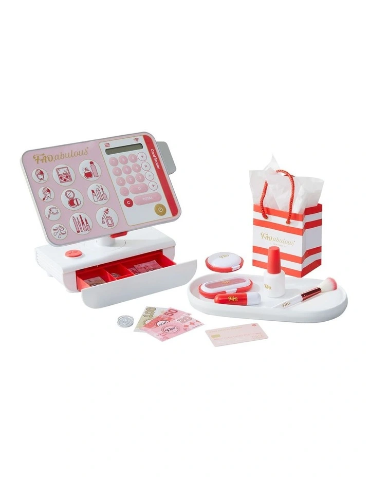 Beauty Boutique Pretend Makeup Shop Register 19 Piece