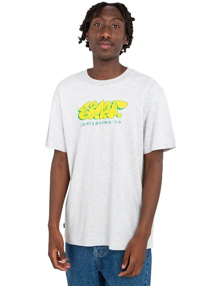 Bubble Worm Relaxed T-shirt in Grey