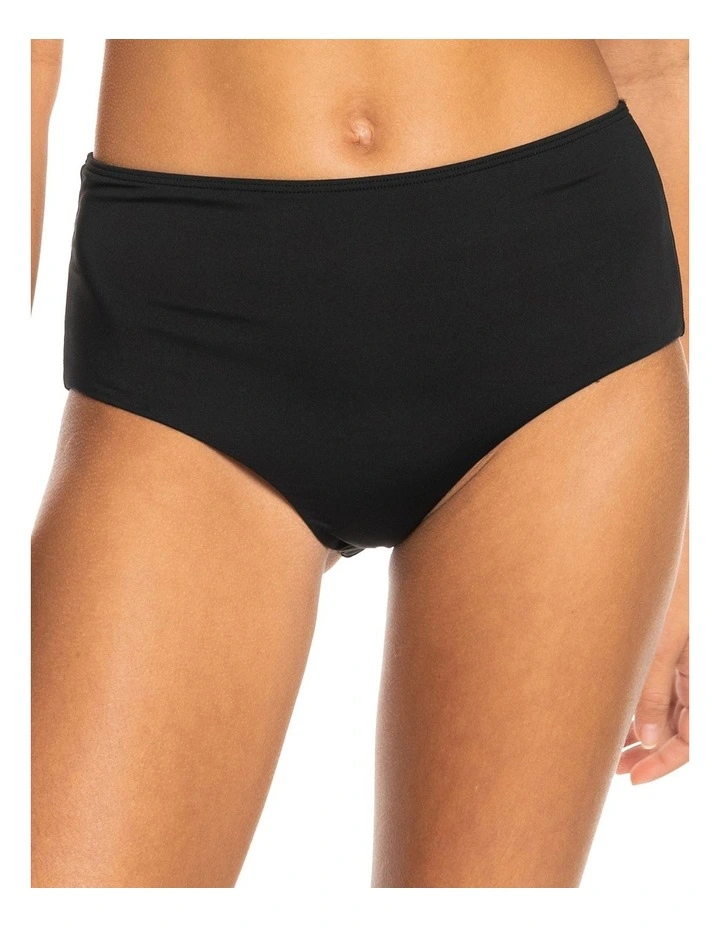Beach Classics Shorty Bikini Bottoms in Black