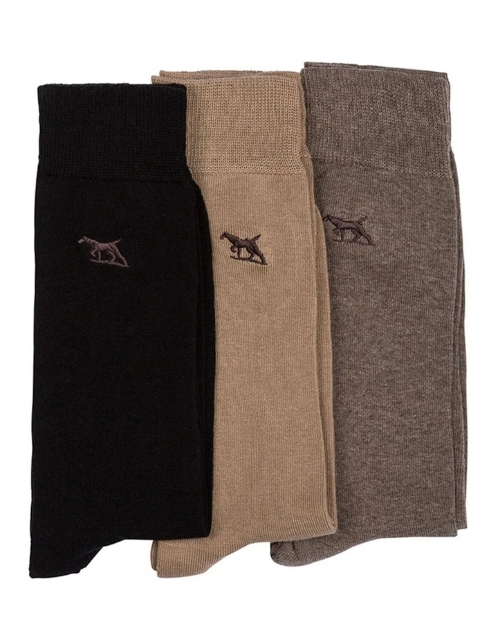 Three On A Tree Socks in Multi