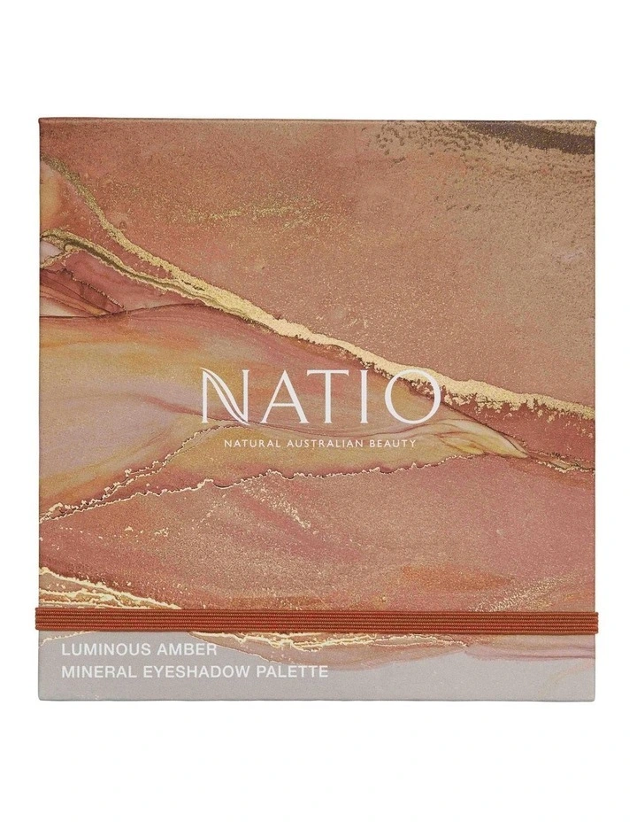 Luminous Amber Mineral Eyeshadow Palette 9g