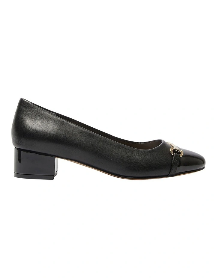 Rita Heeled Shoes in Black Patent