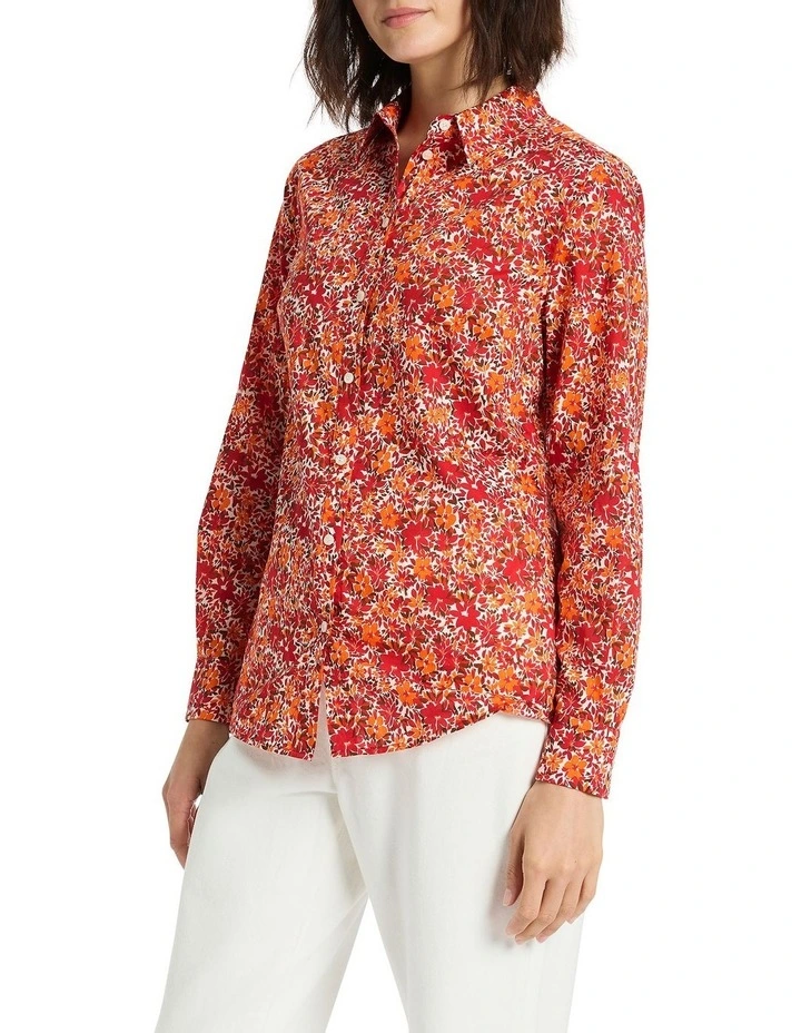Suez Cotton Shirt in Jaffa Multi
