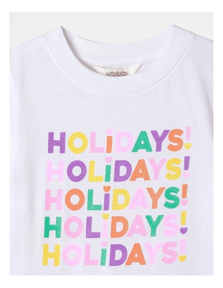 Holidays Essentials T-shirt In White