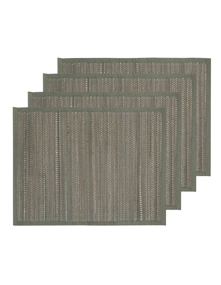 Zola Placemat 4 Pack in Sage