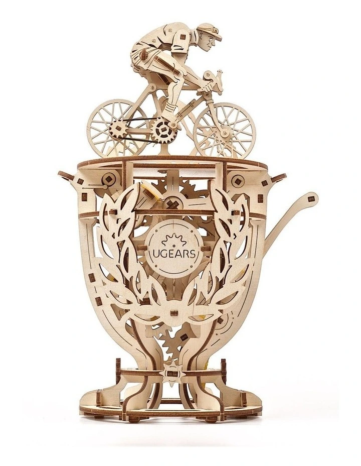 Automaton Cyclist 189 Piece Wooden 3D Puzzle