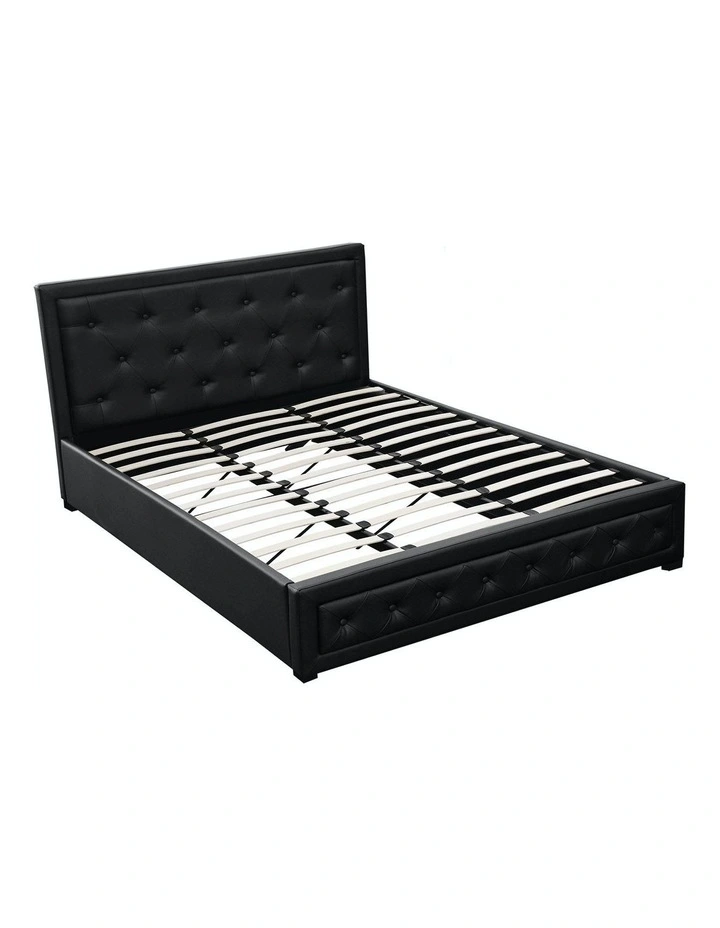 Tiyo Gas Lift Bed Frame in Black