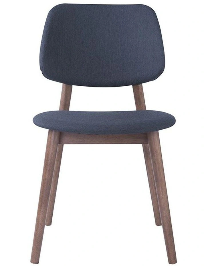 Mercy Dining Chair Walnut/Dark Grey