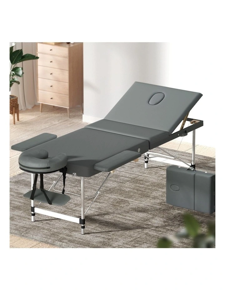 Portable Massage Table in Grey