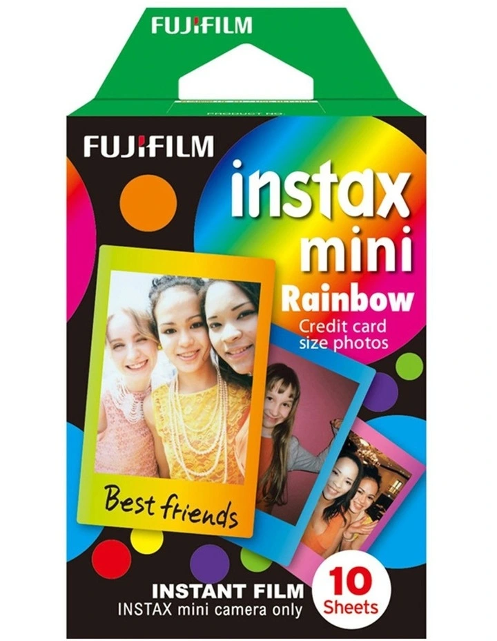 Instax Mini Rainbow Instant Film 10pk
