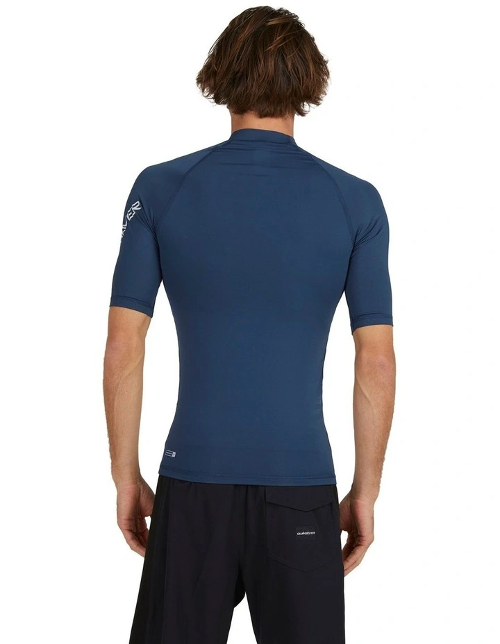 All Time Short Sleeve Rash Vest in Blue