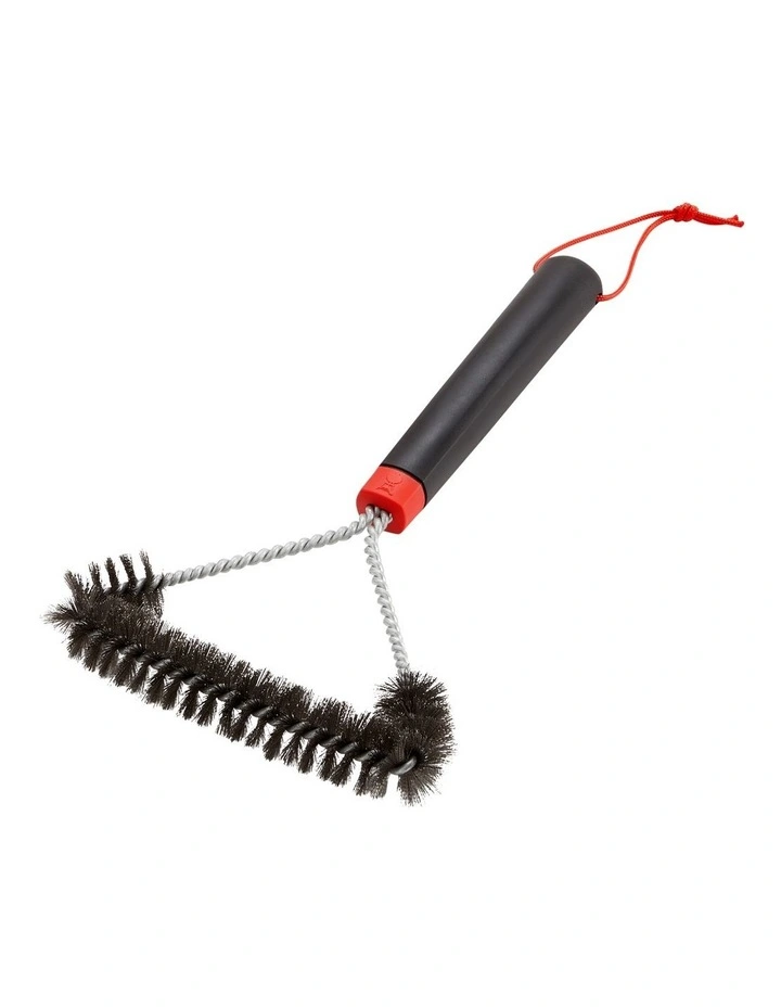 3 Sided Grill Brush Small 12in 6277 in Multi
