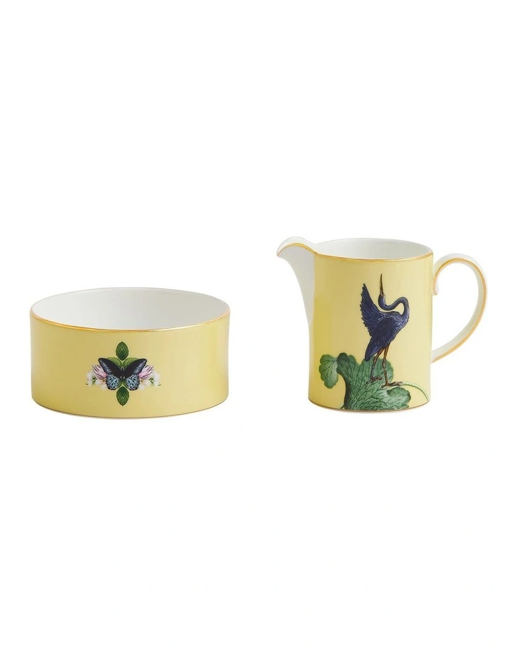 Wonderlust Waterlily Sugar & Creamer Set