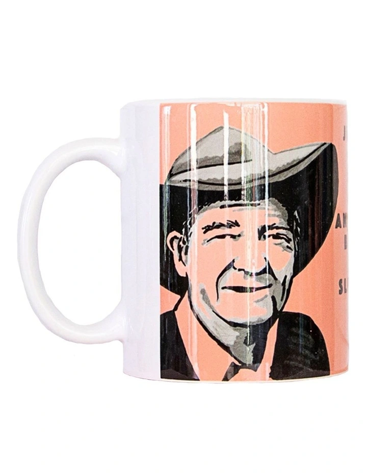 Slim Ceramic Mug in Orange