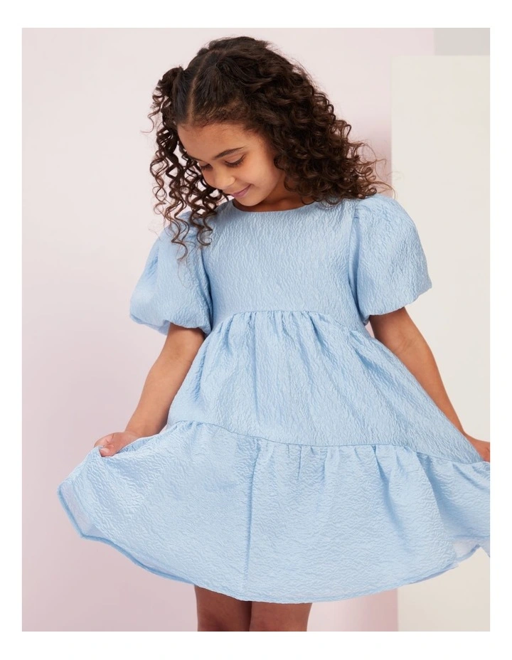 Elanor Dress in Light Blue