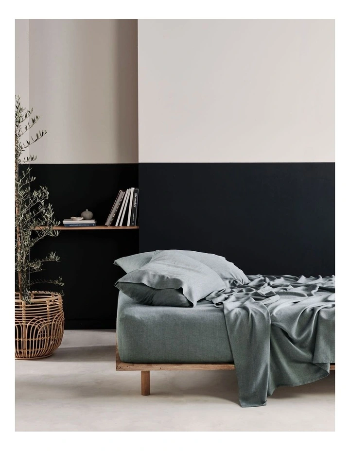 Rejeaneration Rialta Sheet Set in Pine