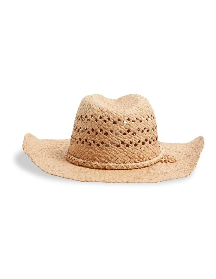 Cara Straw Hat in Natural