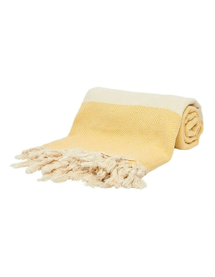 Turkish Towel in Yellow
